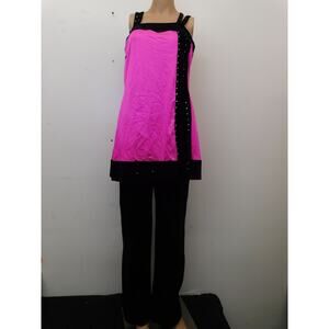 Pre-Owned Costume The Competitor Large Adult Hot Pink Jazz Tap Clogging